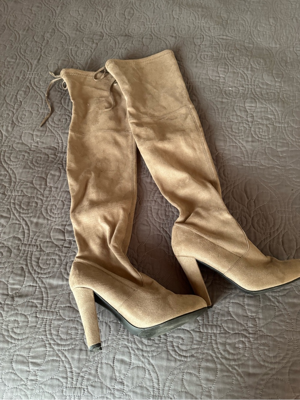 Steve Madden Suede Thigh High Boots